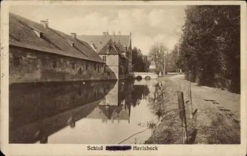 Ak Havixbeck in Westfalen, Schloss Stapel