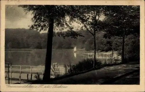 Ak Malente-Gremsmühlen in Ostholstein, Partie am Dieksee