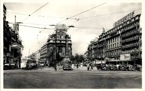 Ak Brüssel Brüssel, Place de Brouckere