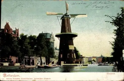 Ak Rotterdam Südholland Niederlande, Cooivest, Molen