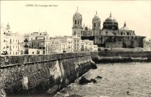 Ak Cádiz Andalusien, El Campo del Sur