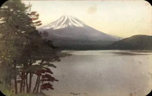 Ak Fuji, Präfektur Shizuoka, Japan, Panorama