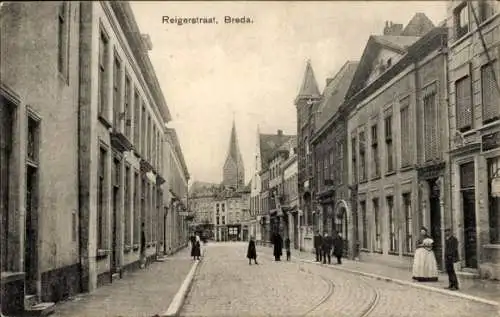 Ak Breda Nordbrabant Niederlande, Straat