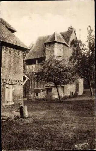 Ak Honfleur Calvados, Vieux Manoir de Vasouy