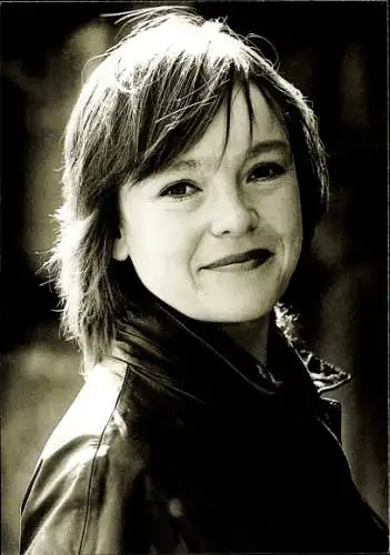 Ak Schauspielerin Katrin Saß, Portrait