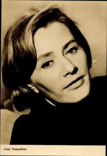Ak Schauspielerin Lissy Tempelhof, Portrait, Autogramm