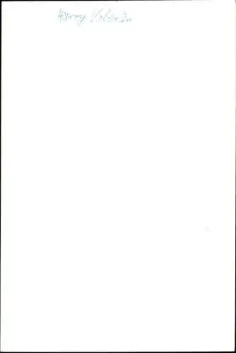 Ak Moderator Harry Valerien, Portrait, Autogramm