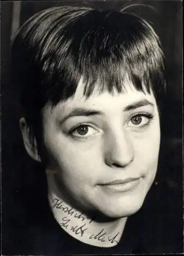 Ak Schauspielerin Lisette Meister, Portrait, Autogramm