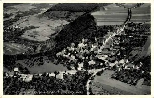 Ak Türkheim in Schwaben, Fliegeraufnahme