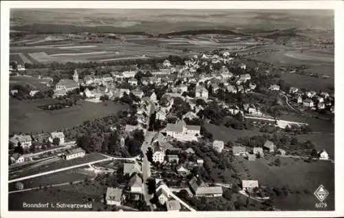 Ak Bonndorf im Schwarzwald, Fliegeraufnahme