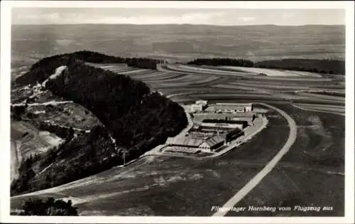 Ak Hornberg im Schwarzwald, Fliegeraufnahme