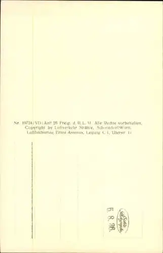 Ak Schondorf am Ammersee Oberbayern, Fliegeraufnahme