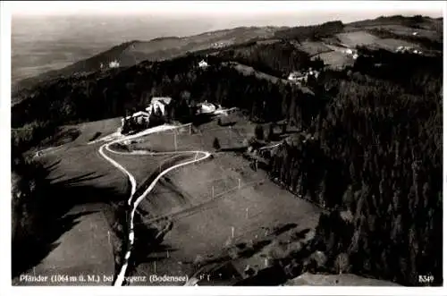 Ak Bregenz und Lochau Vorarlberg, Pfänder, Fliegeraufnahme