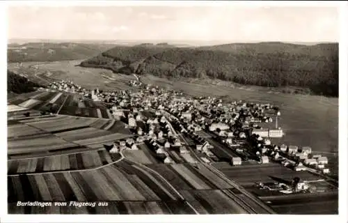 Ak Burladingen in der Schwäbischen Alb, Fliegeraufnahme