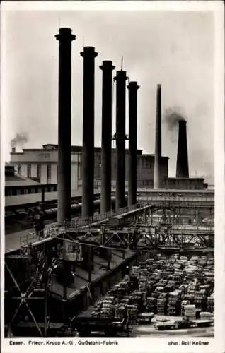 Ak Essen, Gußstahlfabrik Frierich Krupp AG