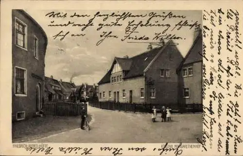 Ak Rheinhausen Duisburg im Ruhrgebiet, Kolonie Margarethenhof, Friedrich-Alfred-Hütte