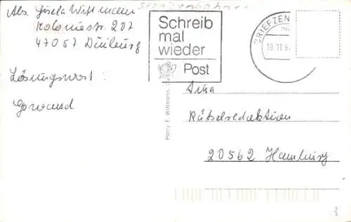 Ak Neudorf Duisburg im Ruhrgebiet, Koloniestraße, Straßenbahn