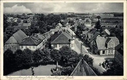 Ak Bergen in der Lüneburger Heide, Truppenübungsplatz, Blick vom St. Lamberti Kirchturm