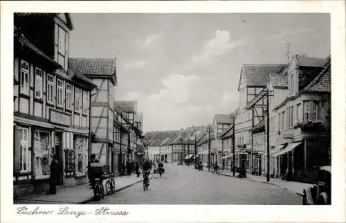 Ak Lüchow im Wendland, Langestraße