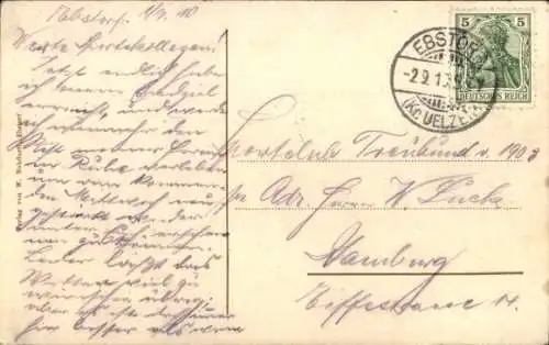 Ak Ebstorf in der Lüneburger Heide, Totalansicht