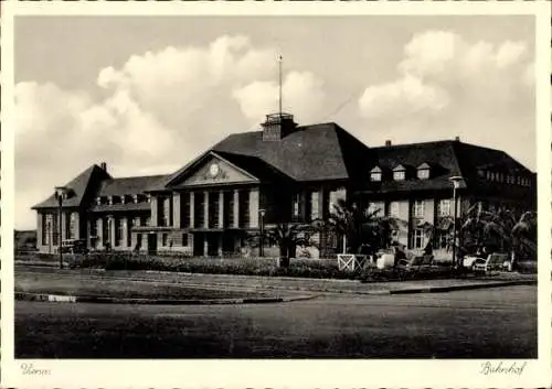 Ak Viersen in Nordrhein Westfalen, Bahnhofs-Gaststätte