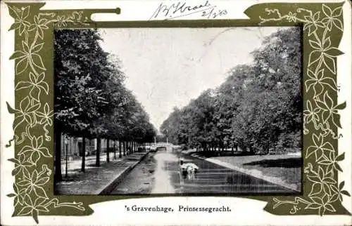 Passepartout Ak Den Haag Den Haag Südholland, Prinsessgracht