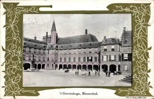 Passepartout Ak Den Haag Den Haag Südholland, Binnenhof