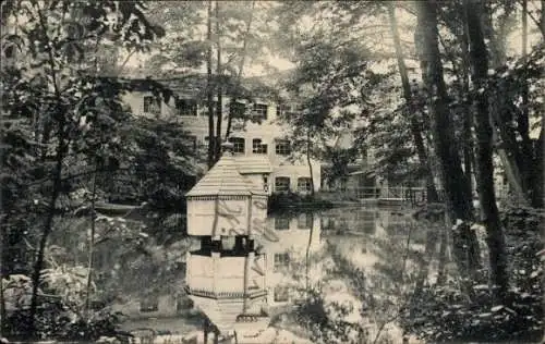 Ak Luckenwalde in Brandenburg, Elstal, Teich