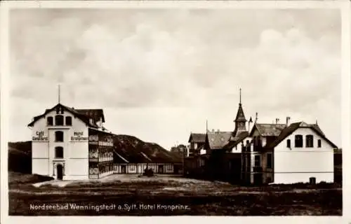 Ak Wenningstedt auf Sylt, Hotel Kronprinz