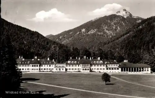 Ak Wildbad Kreuth am Tegernsee Oberbayern, Panorama