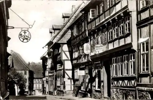 Ak Osterode am Harz, Rollberg, Fachwerkhäuser