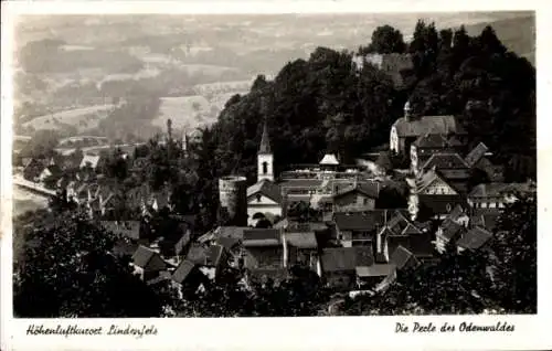 Ak Lindenfels im Odenwald, Gesamtansicht