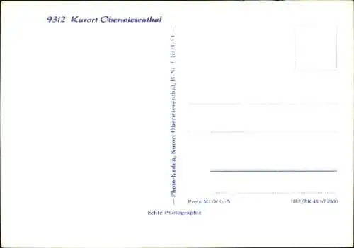 Ak Oberwiesenthal im Erzgebirge, Kutsche