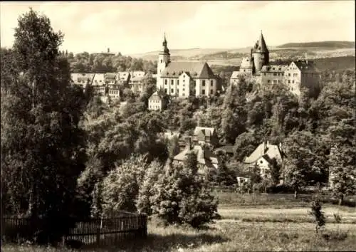 Ak Schwarzenberg im Erzgebirge Sachsen, Schloss