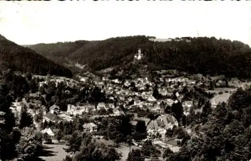 Ak Bad Liebenzell im Schwarzwald, Panorama