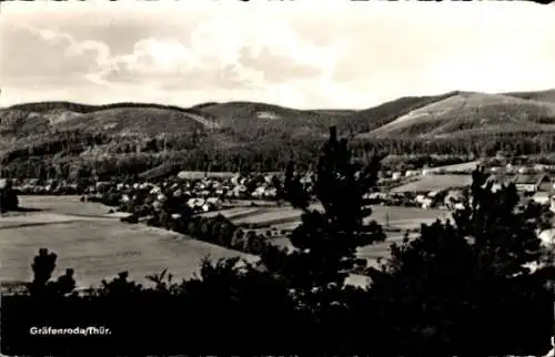 Ak Gräfenroda in Thüringen, Panorama