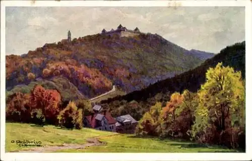 Ak Augustusburg im Erzgebirge, Schloss Augustusburg