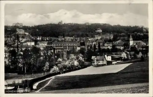 Ak Hohenstein Ernstthal Landkreis Zwickau, Blick auf Stadt und Umgebung