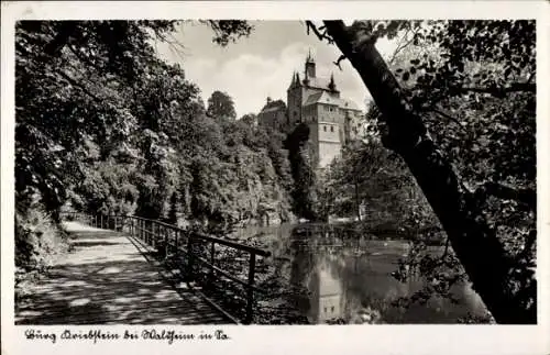 Ak Kriebstein in Sachsen, Burg Kriebstein