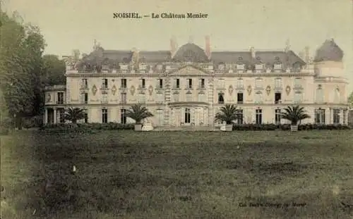 Ak Noisiel Seine-et-Marne, Le Chateau Menier