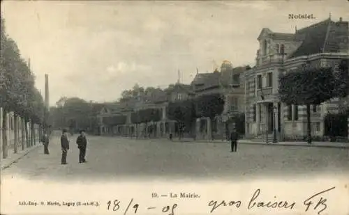 Ak Noisiel Seine-et-Marne, Mairie