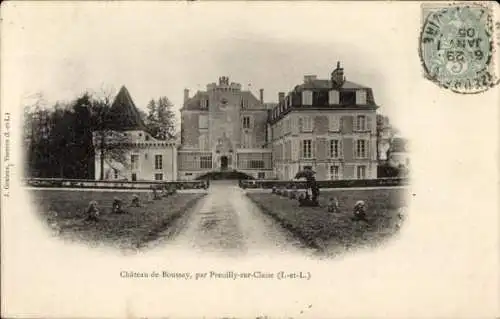 Ak Preuilly sur Claise Indre et Loire, Chateau de Boussay