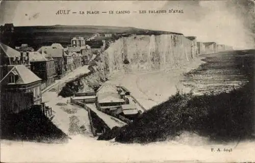 Ak Ault Somme, Plage, Casino, Falaises d'Aval