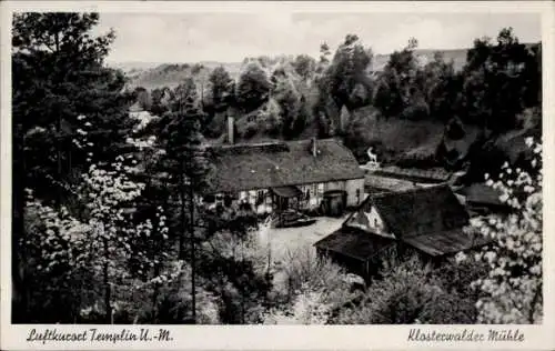 Ak Templin in der Uckermark, Klosterwalder Mühle, Außenansicht