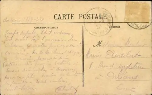 Ak Cucuron Vaucluse, Portail de l'Etang