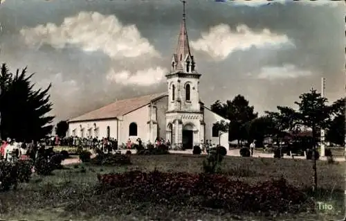 Ak Andernos les Bains Gironde, Kirche