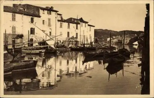 Ak Martigues Bouches du Rhône, Quartier des Pecheurs