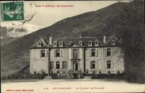 Ak Cabannes Ariege, Chateau de Gudane