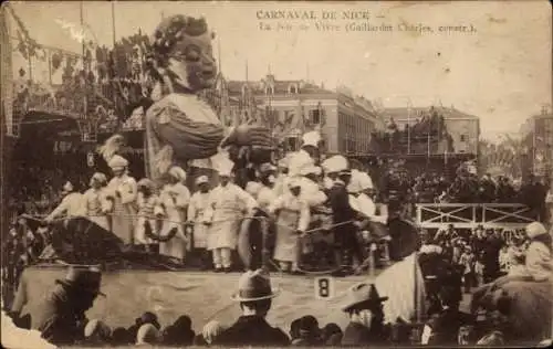 Ak Nice Nizza Alpes Maritimes, Karneval, la Joie de Vivre