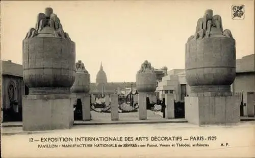 Ak Paris, Weltausstellung 1925, Manufacture Nationale